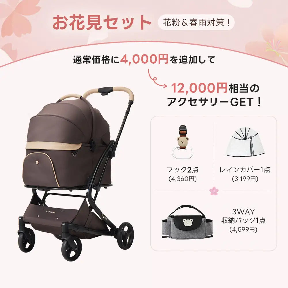 電車OKの最上級型番 - PETTENA MILOU Small Size