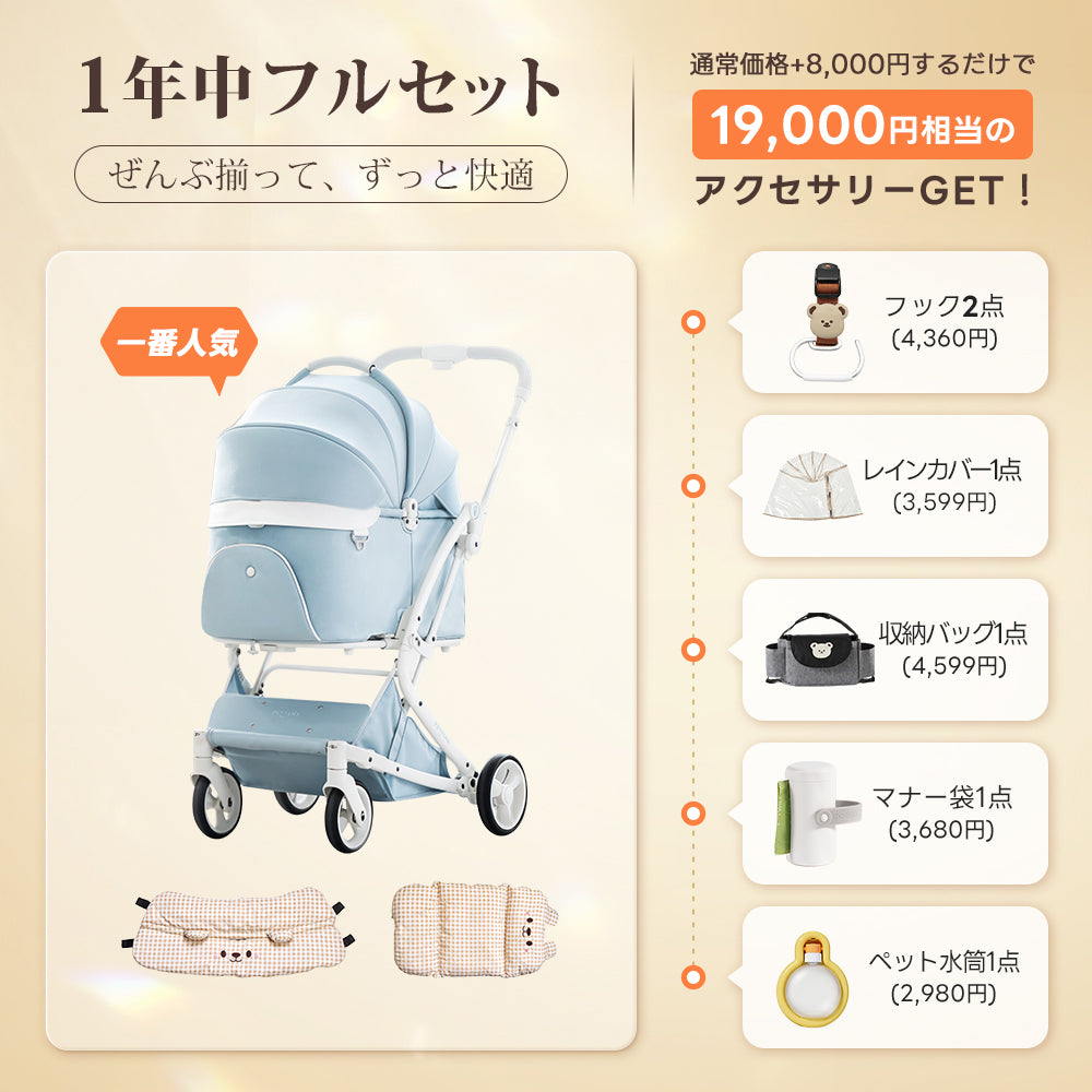 【SNS限定】PETTENA MILOU-最上級型番 新色登場 澄空ブルー