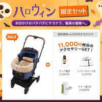PETTENA MILOU｜特許取得済み、コットごと1秒で折りたためるペットカート