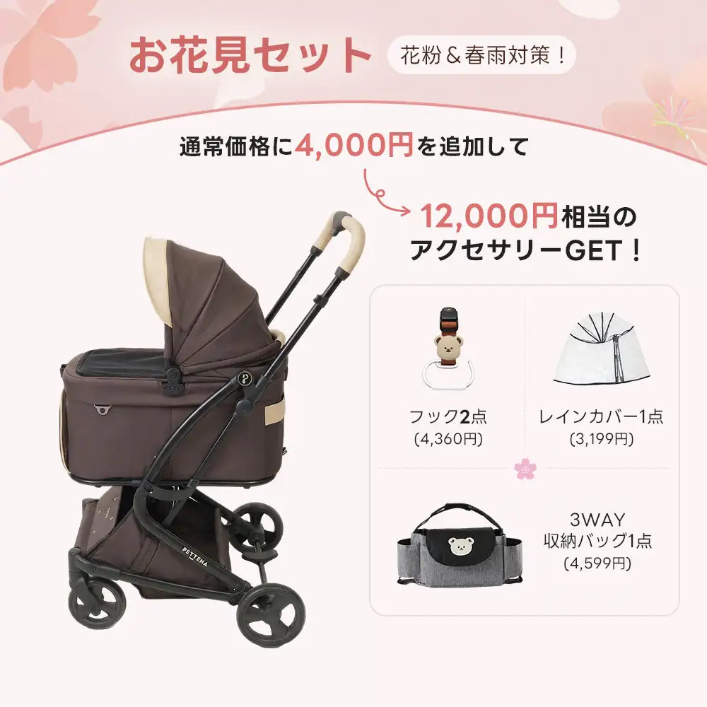 電車OKの最上級型番 - PETTENA MILOU Small Size