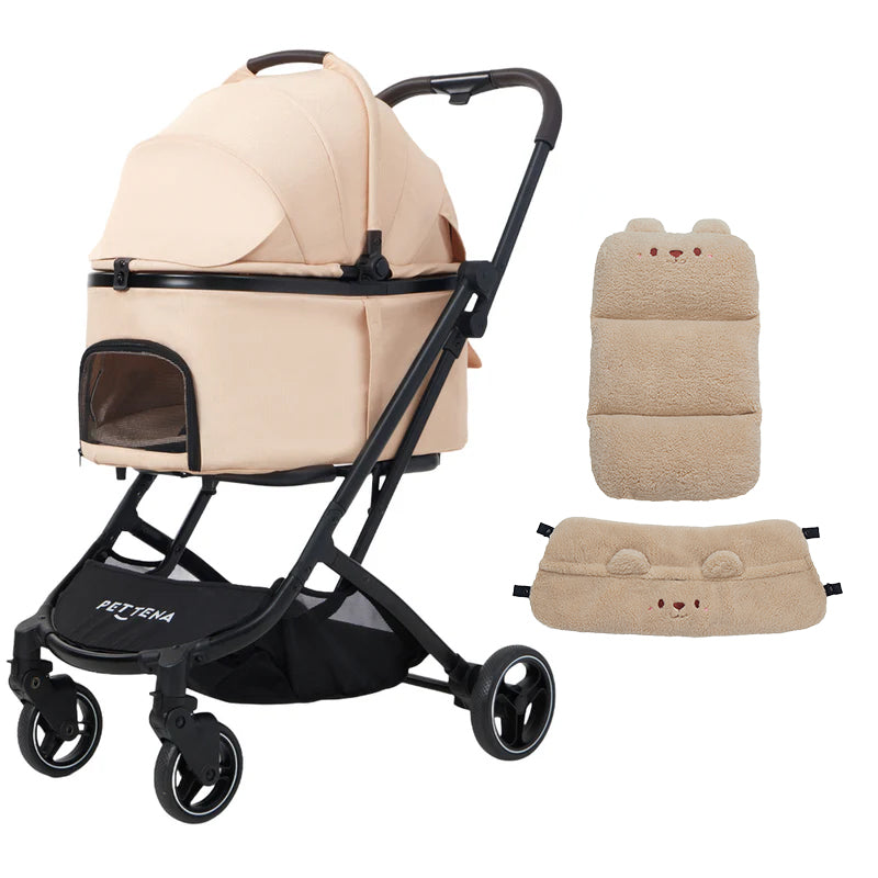 3秒で折りたためる分離式ペットカート PETTENA｜中型犬・多頭飼い対応