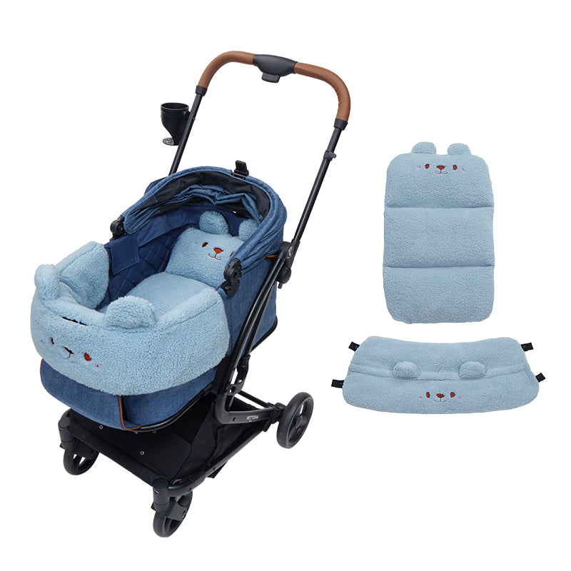 ペットカート MILOU Small Size +クッション ふわもこクマ 2点セット