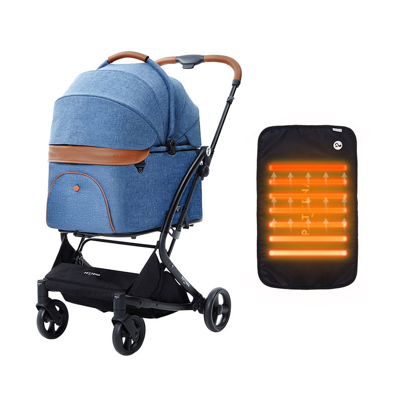 ペットカートMILOU + ホットカーペット