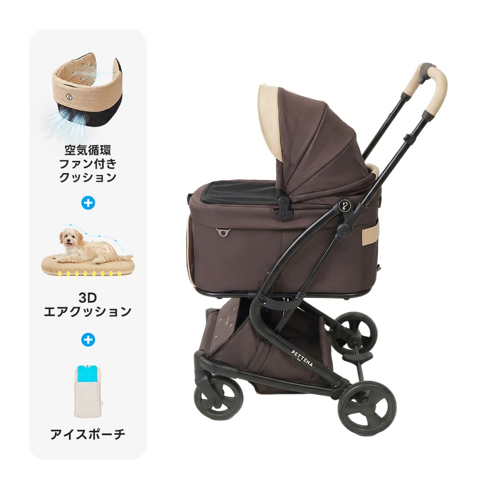 【SNS限定・獣医師推奨】PETTENA MILOU Small Size - 電車OKの最上級型番