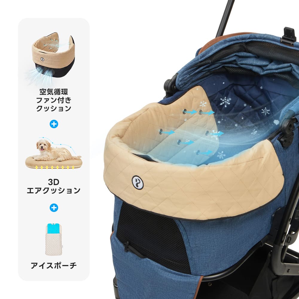 【SNS限定・獣医師推奨】PETTENA MILOU Small Size - 電車OKの最上級型番