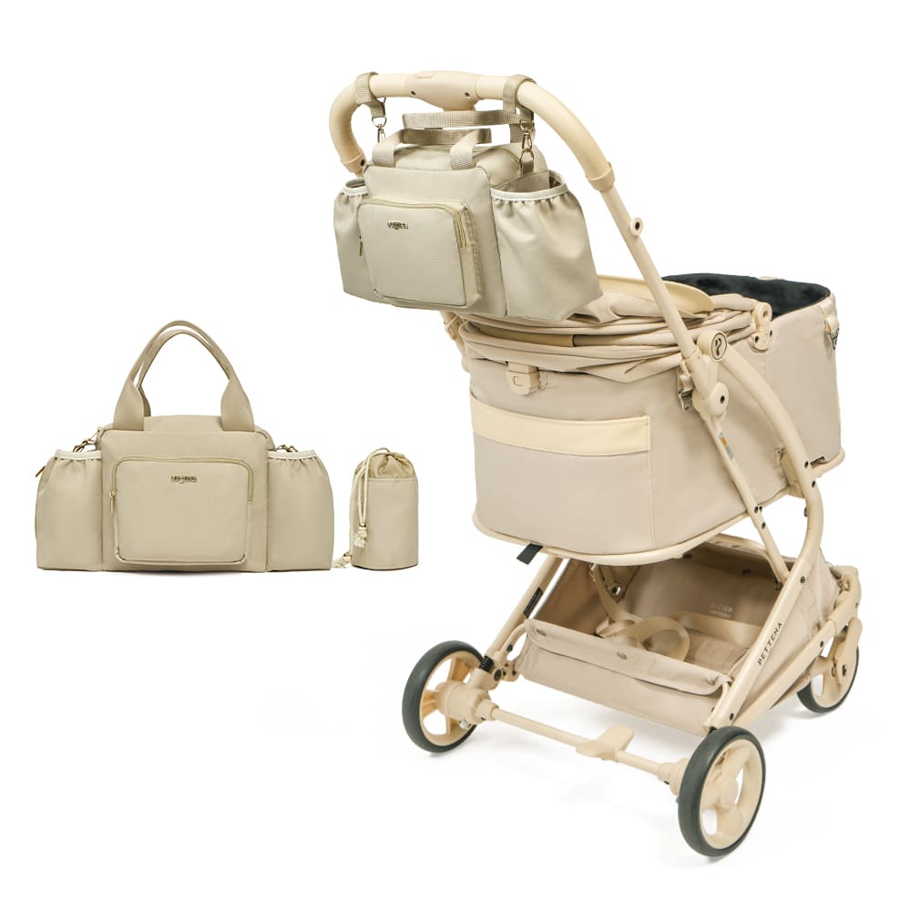 ペットカート MILOU Small Size + ハンドルバッグ 3WAY スマート収納