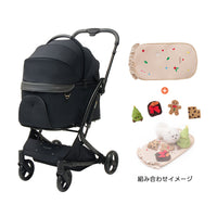 ワンタッチで全部折りたためる分離型ペットカート - PETTENA MILOU