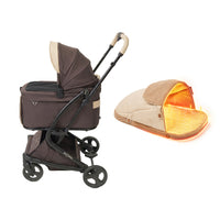 PETTENA MILOU Small Size｜【獣医師推奨】電車移動対応・1秒折りたたみペットカート