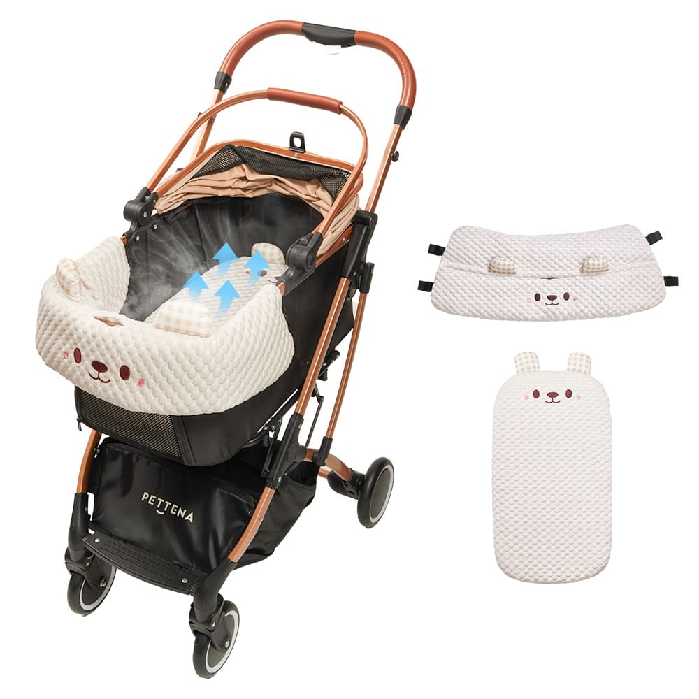 コスパ最強4WAY】KNIGHTペットカート｜多頭飼い・小型犬・中型犬に快適