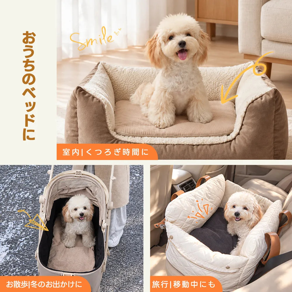 PETTENA ペットカート用ヒーターマット｜4段階調節・グラフェン採用
