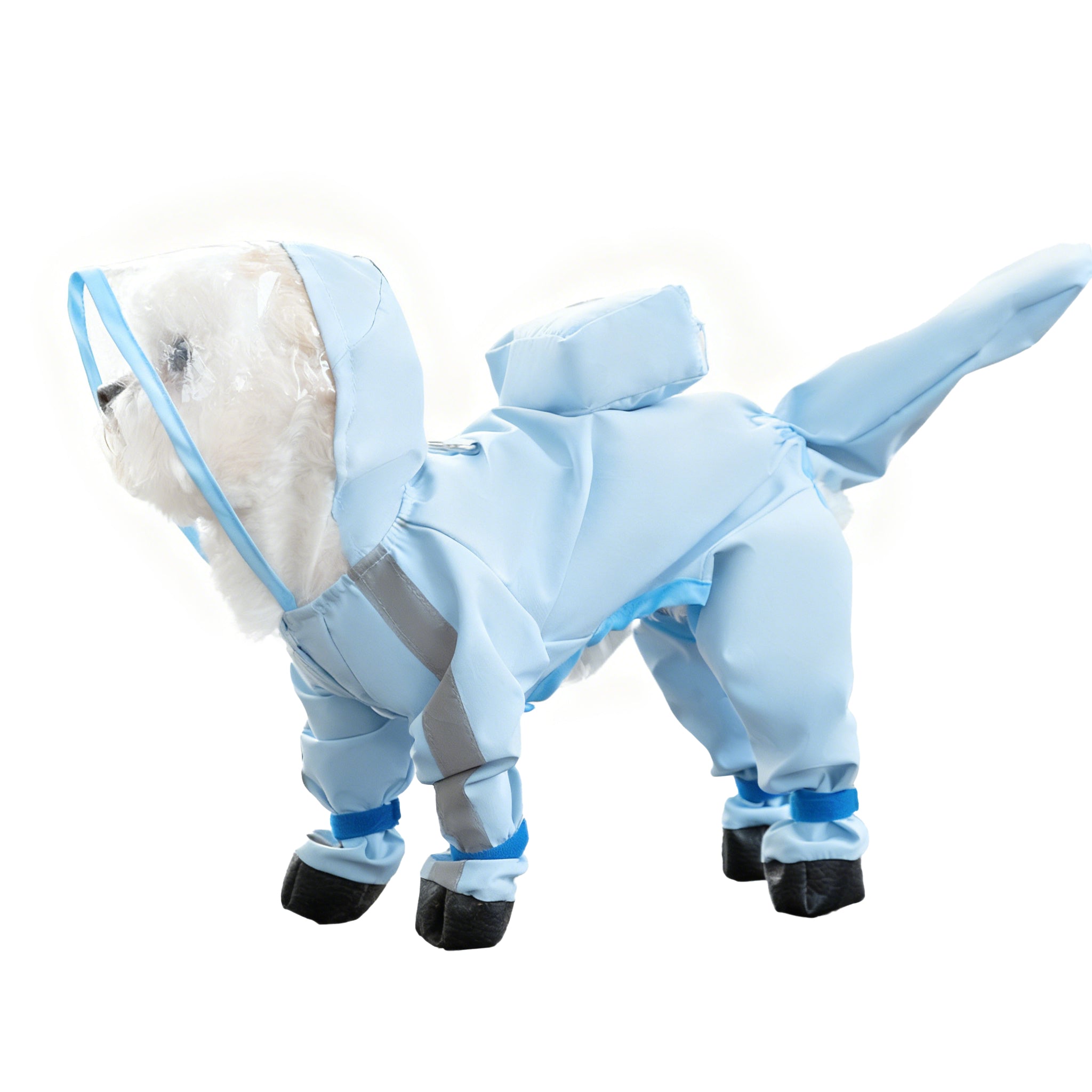 PETTENA Select ペット犬服 レインコート 全身防水