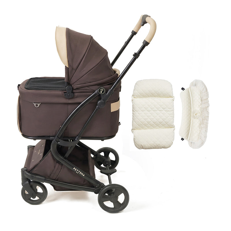 ペットカート 分離型 MILOU Small Size｜電車対応キャビンカバー付き