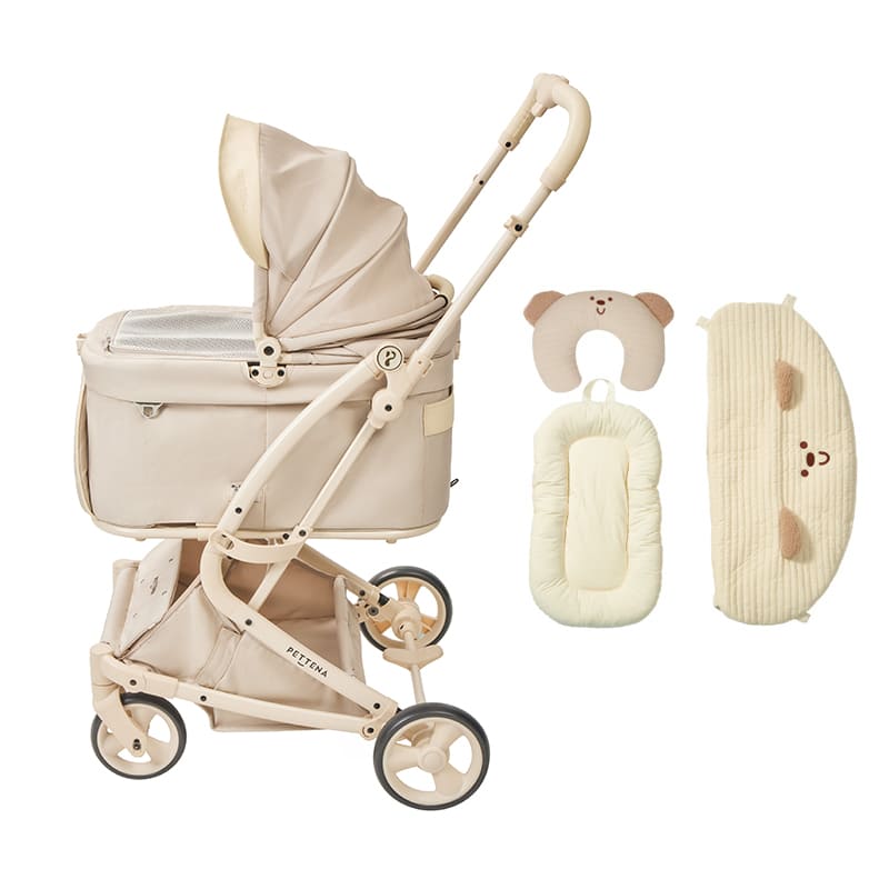 ペットカート 分離型 MILOU Small Size｜電車対応 軽量 ワンタッチで