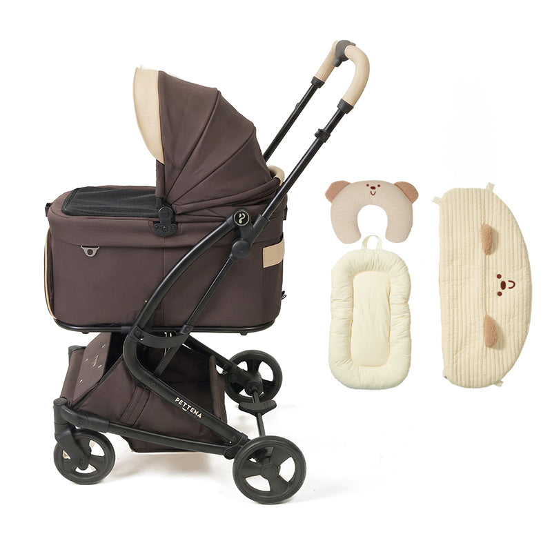 ペットカート 分離型 MILOU Small Size｜電車対応 軽量 ワンタッチで