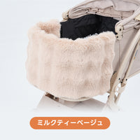 ［新作登場］冬のお出かけ準備！ペットカート用 あご乗せクッション