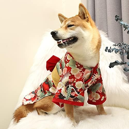PETTENA Select 和風犬用アート着物（小型犬対応）