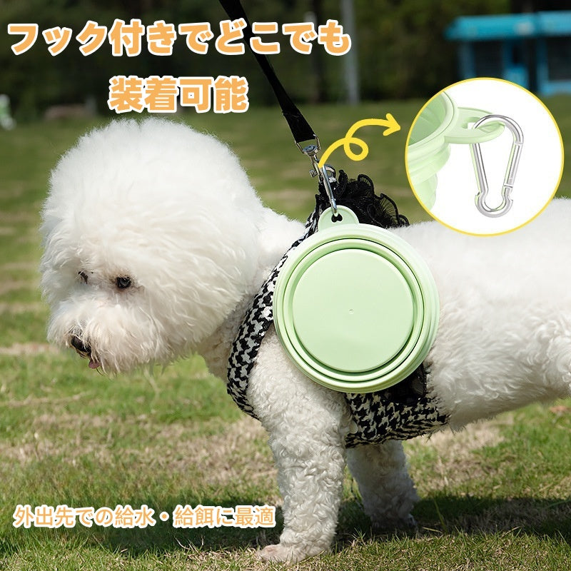 PETTENA Select ペット用ボウル 折りたたみ式【 3個セット】