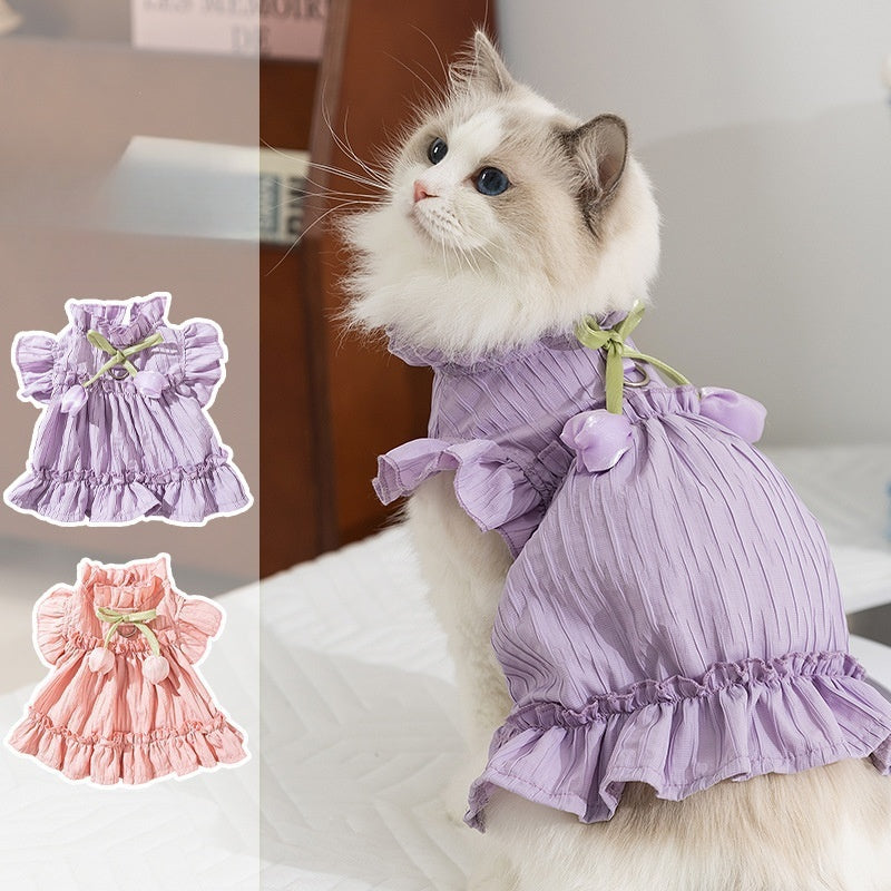 PETTENA Select【春夏季限定】猫ちゃん用 花柄ドレス