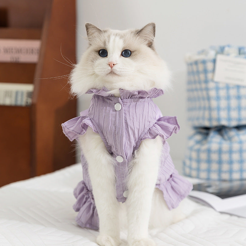 PETTENA Select【春夏季限定】猫ちゃん用 花柄ドレス