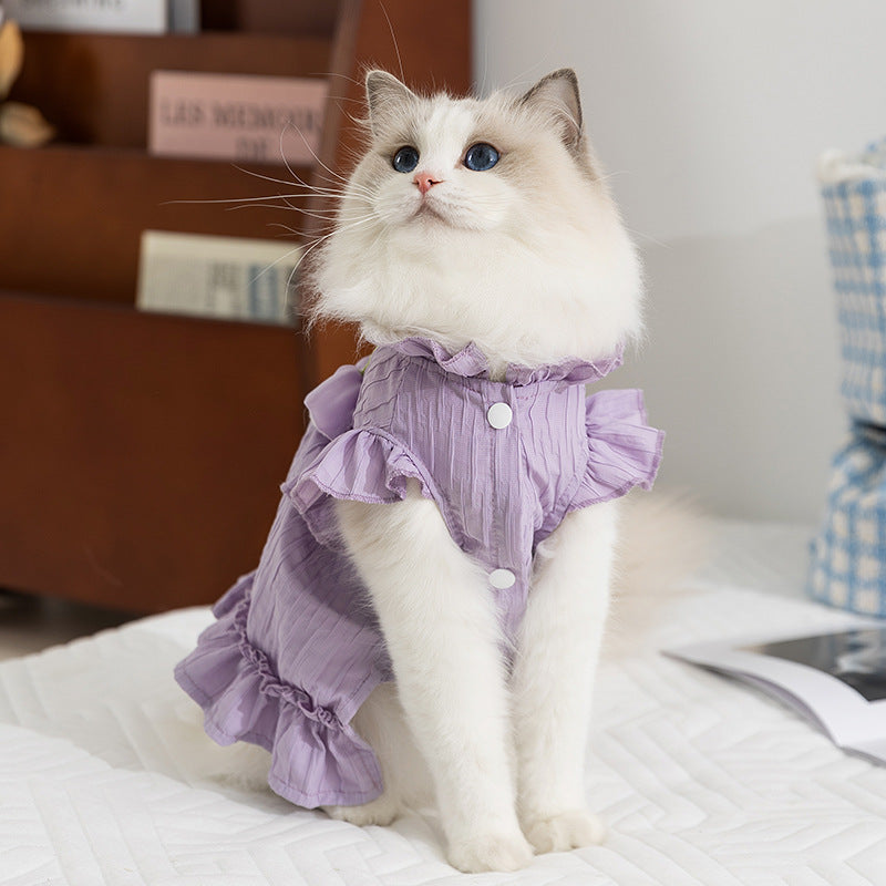 PETTENA Select【春夏季限定】猫ちゃん用 花柄ドレス