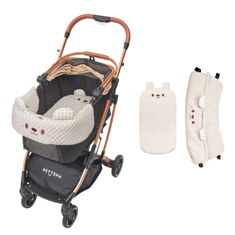 コスパ最強4WAY】KNIGHTペットカート｜多頭飼い・小型犬・中型犬に快適
