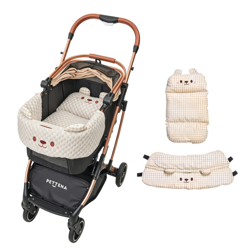 コスパ最強4WAY】KNIGHTペットカート｜多頭飼い・小型犬・中型犬に快適