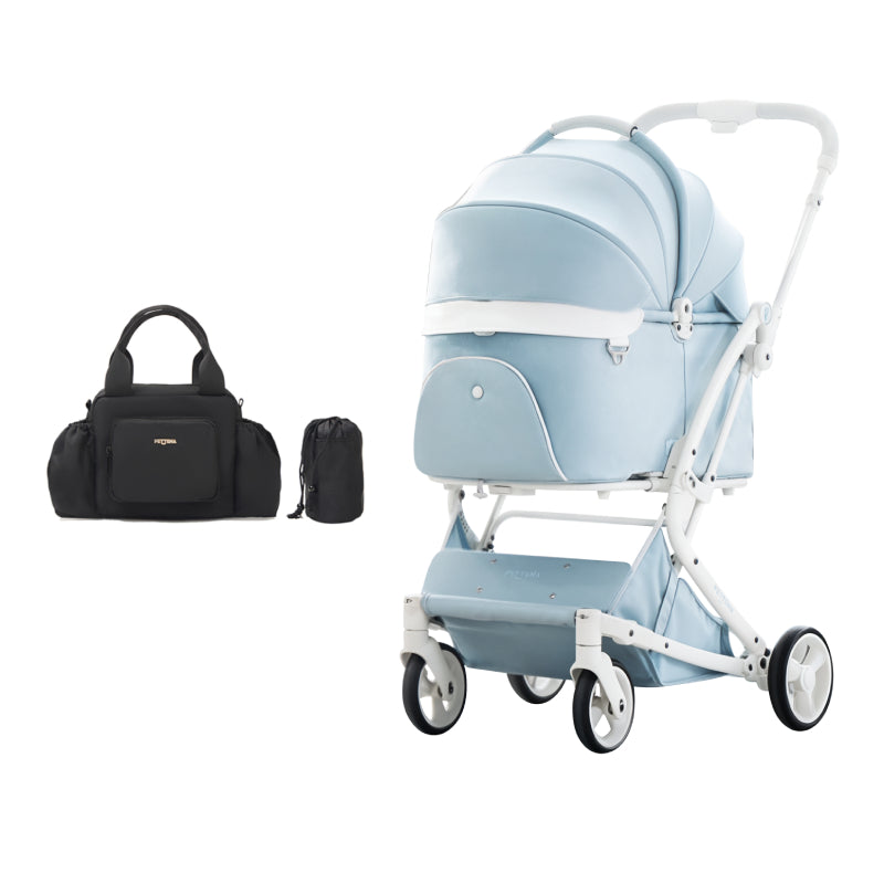 ワンタッチで全部折りたためる分離型ペットカート - PETTENA MILOU