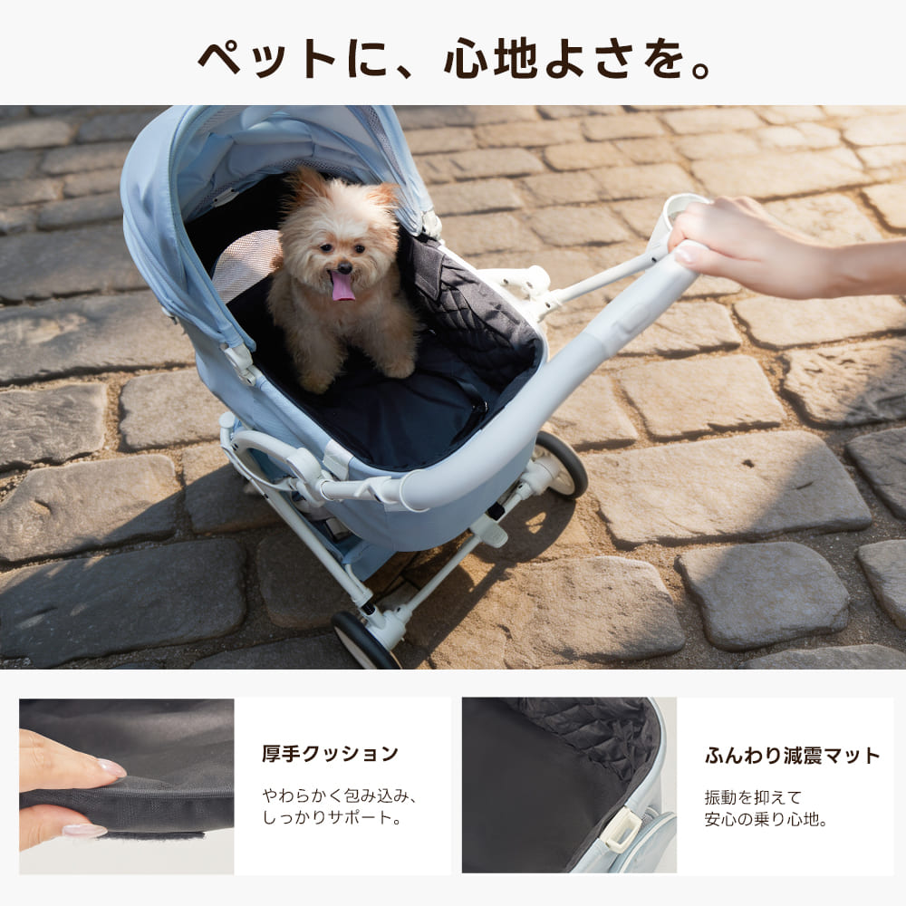 【新色登場】澄空ブルー 最上級型番 - PETTENA MILOU