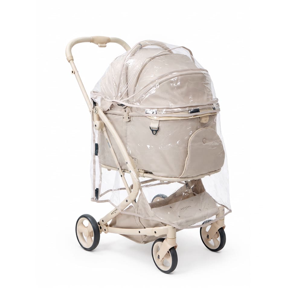 ペットカート レインカバー 【 MILOU（all sizes） /ORION/KNIGHT/NEWTON用】 - PETTENA