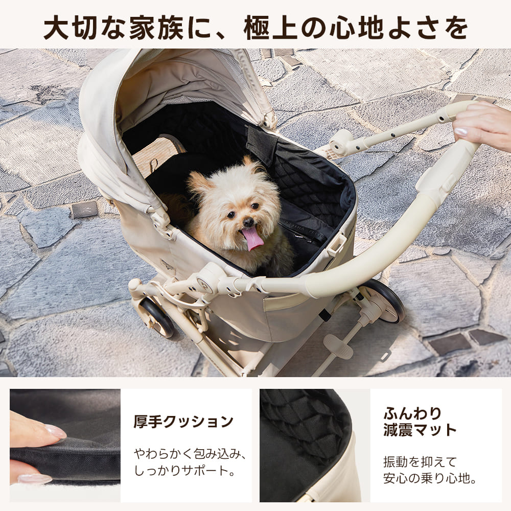 重力アシストで簡単折りたたみ・自立収納｜小型犬・中型犬、多頭飼い