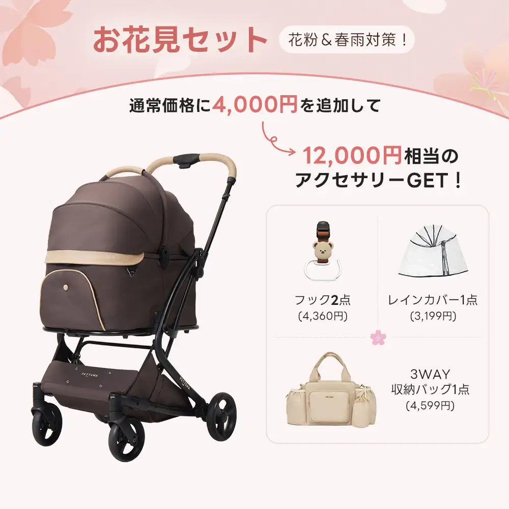 電車OKの最上級型番 - PETTENA MILOU Small Size