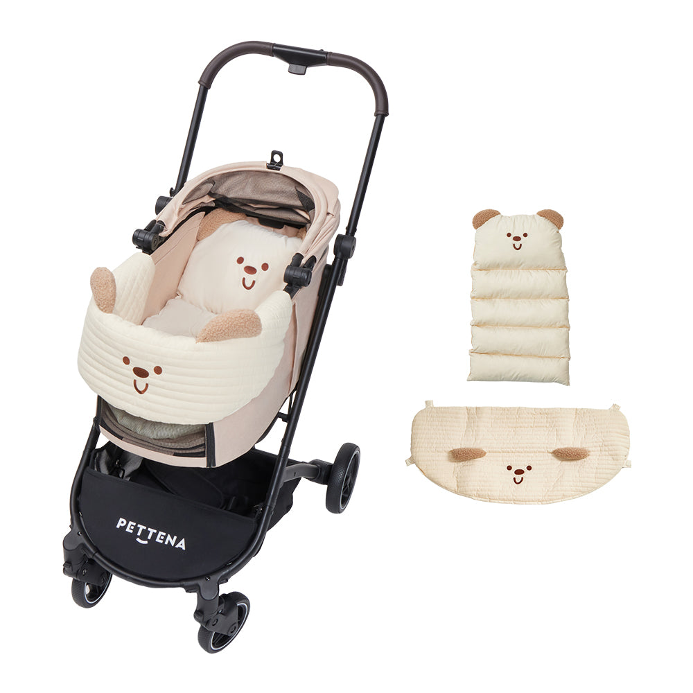 ORION】折り畳み式ペットカート＋クッションセット