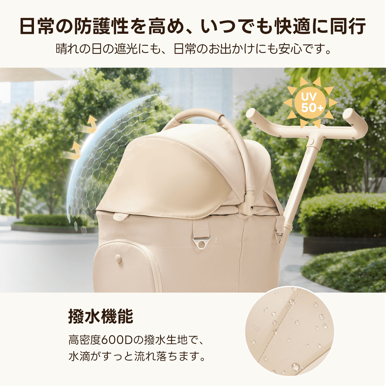 【SNS限定】PETTENA PETITE PRO - 超軽量＆電車対応 分離型ペットカート