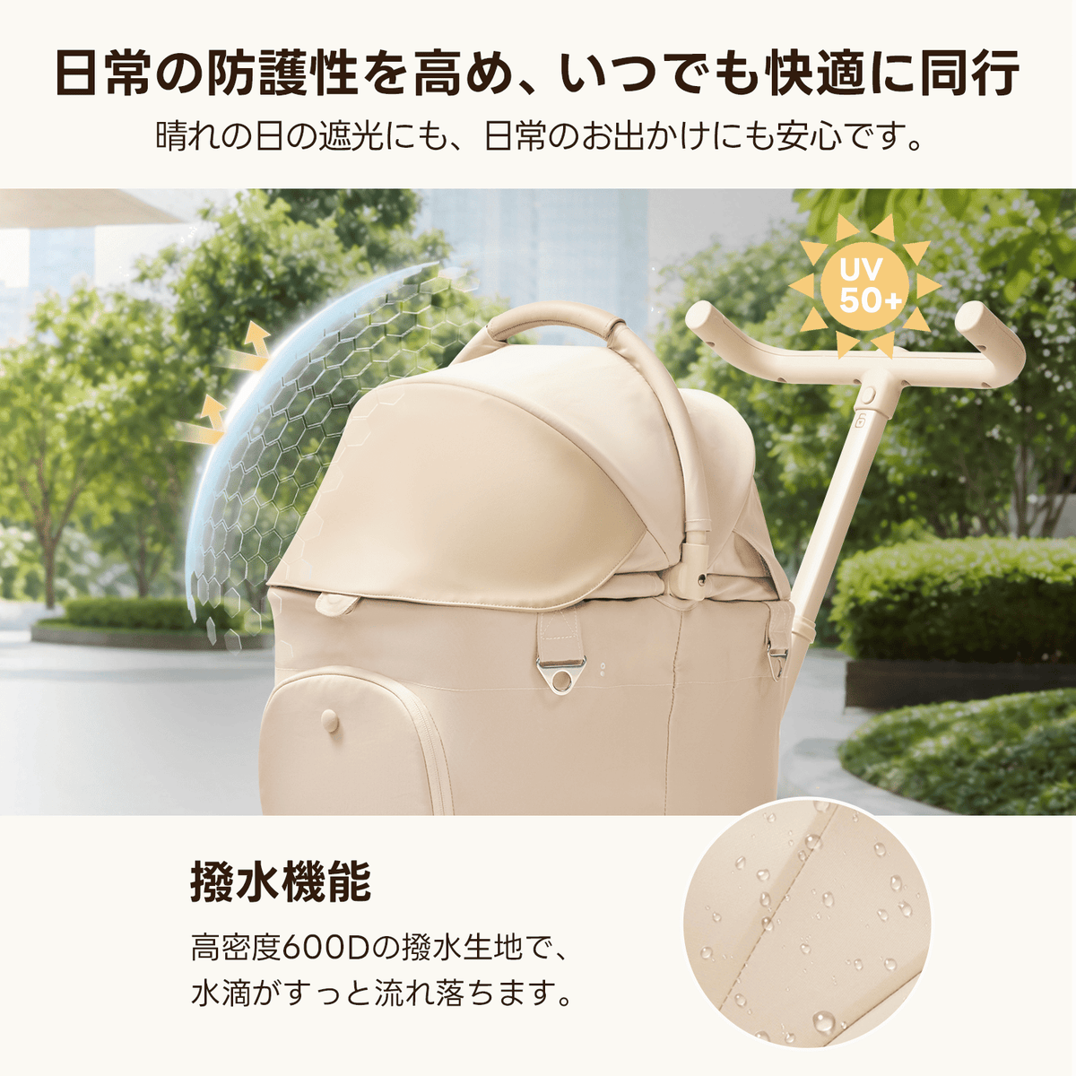 【SNS限定】PETTENA PETITE PRO - 超軽量＆電車対応 分離型ペットカート