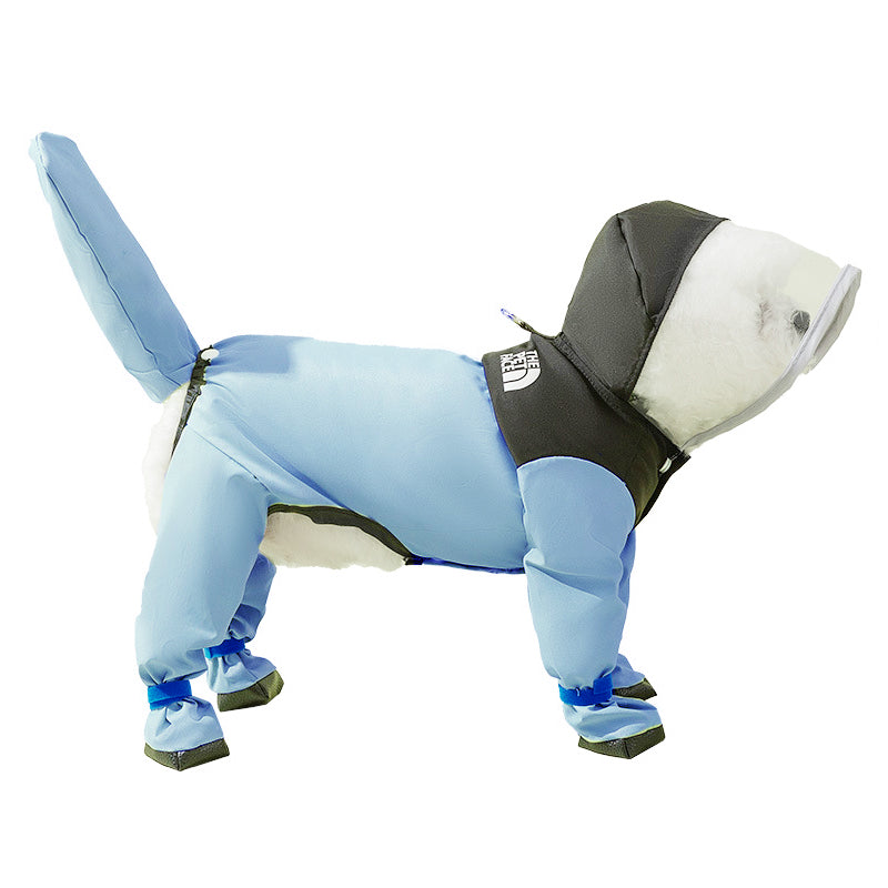 PETTENA Select ペット犬服 レインコート 全身防水