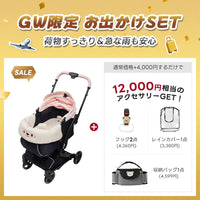 ワンタッチで全部折りたためる分離型ペットカート - PETTENA MILOU