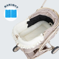 ペットカート クッション （ひんやり冷感 専用保冷剤付き 2点セット）- PETTENA